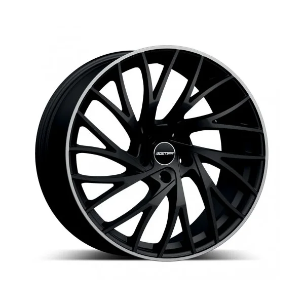 Felga Aluminiowa GMP Enigma 18" 8J 5x112 ET35 Czarna z Polerowaniem